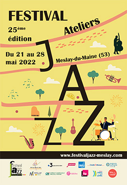 Affiche Meslay Grez ateliers jazz